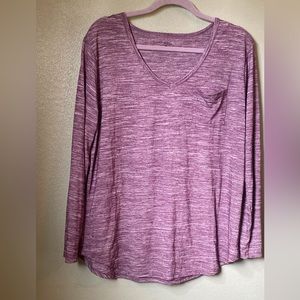 Indigo long sleeve shirt